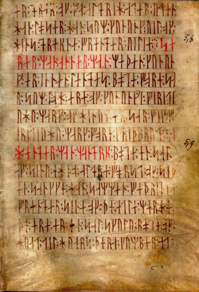 Runes were used as a way to communicate and to divine the future. The story of how Alfather (Odin) obtained the knowledge of the runes is similar to the Crucifixion Story of Jesus.