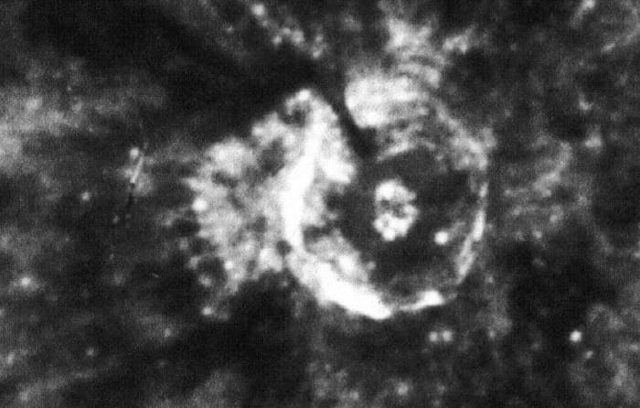 Left center can be seen tube shaped object on the ground. One of the many tube shaped craft seen in our skies?