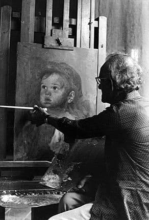 'The Crying Boy' was one of a series of paintings by artist Giovanni Bragolin completed in the 1950s.