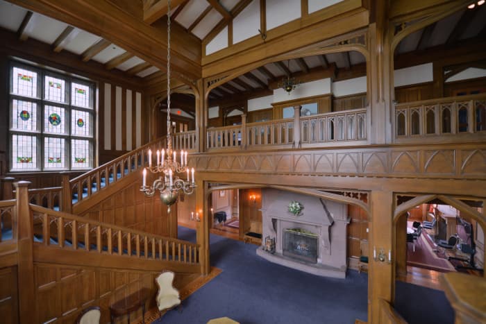 Main Hall of Hatley Castle