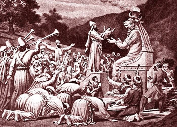 The great demon lord Moloch