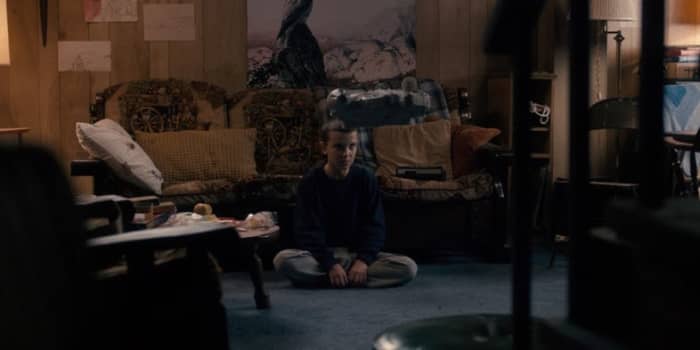 Eleven in "Stranger Things" practices lifting a toy, helping to build her skills so that she can be more useful later.