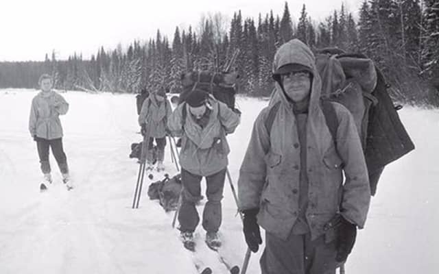 This is one of the photos taken by the group during their trek. (Photo from one of the cameras found at the scene.)