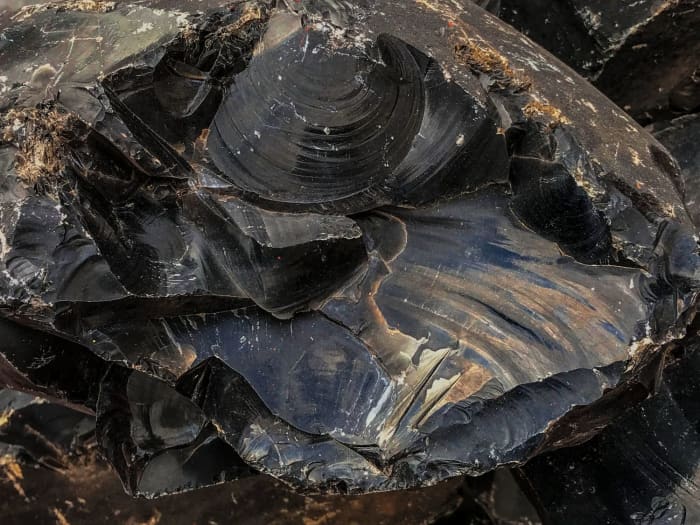 Black obsidian repels negativity and is a powerful protective crystal.