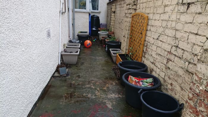 Pots and containers can be used on patios, balconies and other hard surfaces.