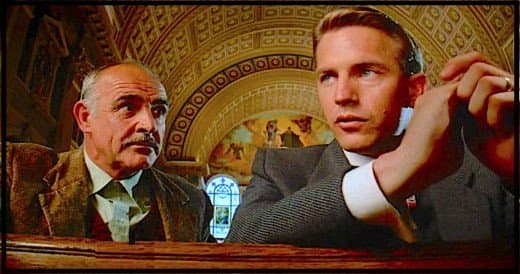 Sean Connery never won an Oscar for playing James Bond, but he got one for playing an honest cop who helps bring down Al Capone in The Untouchables.