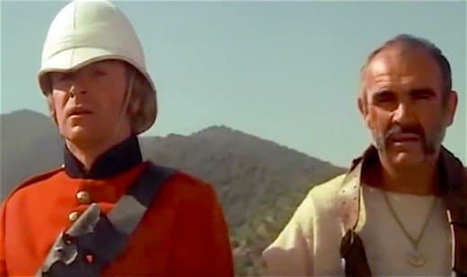 When Paul Newman turned down one of the leads in The Man Who Would Be King, he suggested Michael Caine and Sean Connery for the starring roles. Connery will later say it was his favorite movie role.