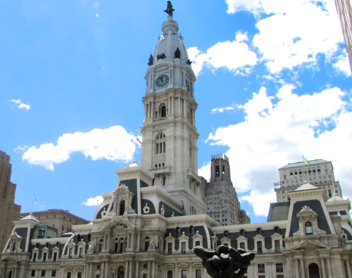City Hall in Philadelphia, PA. Fields wanted his gravestone to read, "Her lies W.C. Fields. I'd rather be living in Philadelphia."