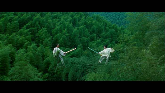 Scenes like this from "Crouching Tiger Hidden Dragon" to western eyes seem far-fetched. This particular film was one of the few times it was embraced.