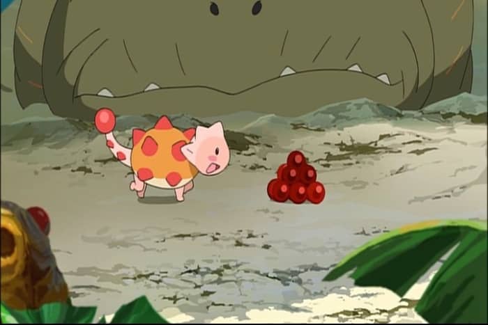 The red berries are the one food that can be eaten by both herbivores and carnivores, so they represent unity, coming together, gaining peaceful understanding by focusing on similarities, rather than differences.
