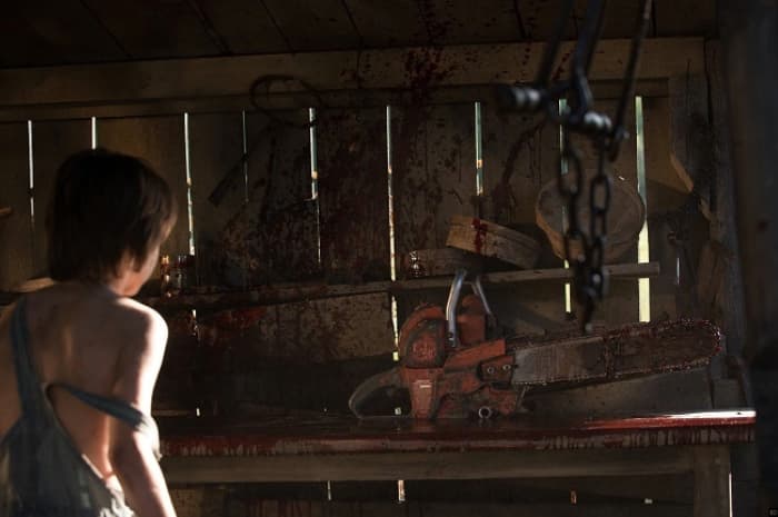 Origin stories are all about how something came to be. Where this chainsaw came from is answered straight away.