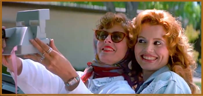 Susan Sarandon and Geena Davis have become cinematic icons with their portrayals of Thelma and Louise.