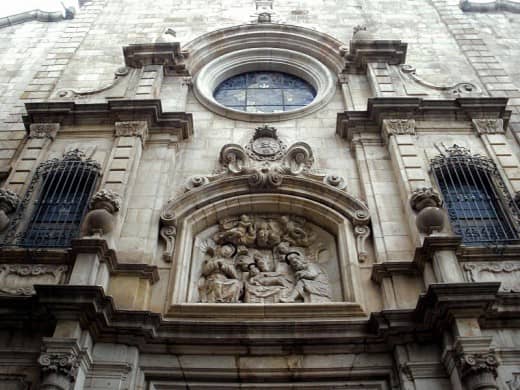 Betlem church...this 17 - 18th century Baroque church used to belong to a Jesuit convent.