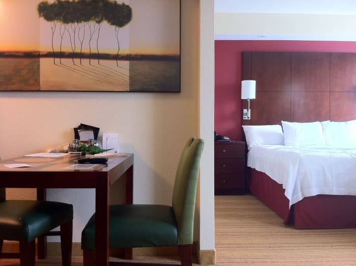 Splurging on a night or two at a hotel can make your staycation feel more like a real vacation.