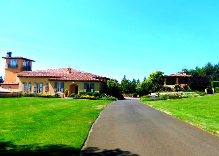 Though the facilities are undeniably picturesque, Domaine Serene wines carry a high price tag.
