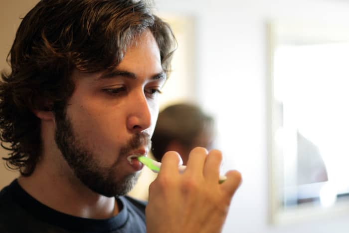 Brazilians bring toothbrushes and paste with them so they can brush their teeth up to four times a day, including after lunch.