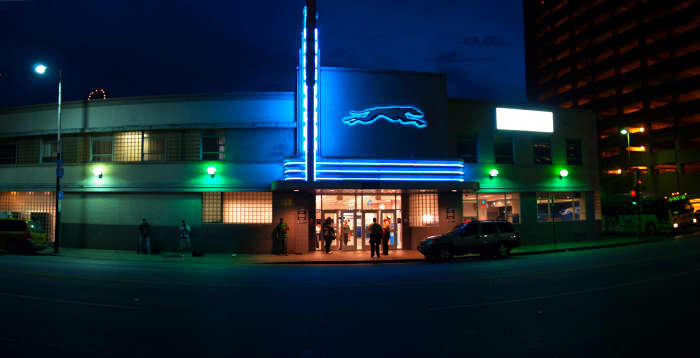 Greyhound stations aren't always in the safest areas. If you're in an unfamiliar environment, stay indoors and off the street.