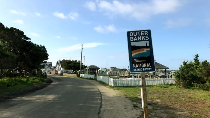 Take your time driving down the Outer Banks National Scenic Byway. There are many beautiful sights to see.