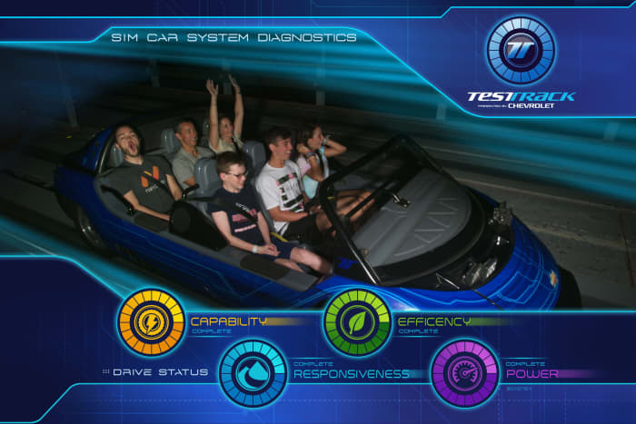 Having children old enough to use the single rider line allows your family to experience favorite attractions without a wait. My 12 year old son was able to ride Test Track repeatedly without any wait by using this line.