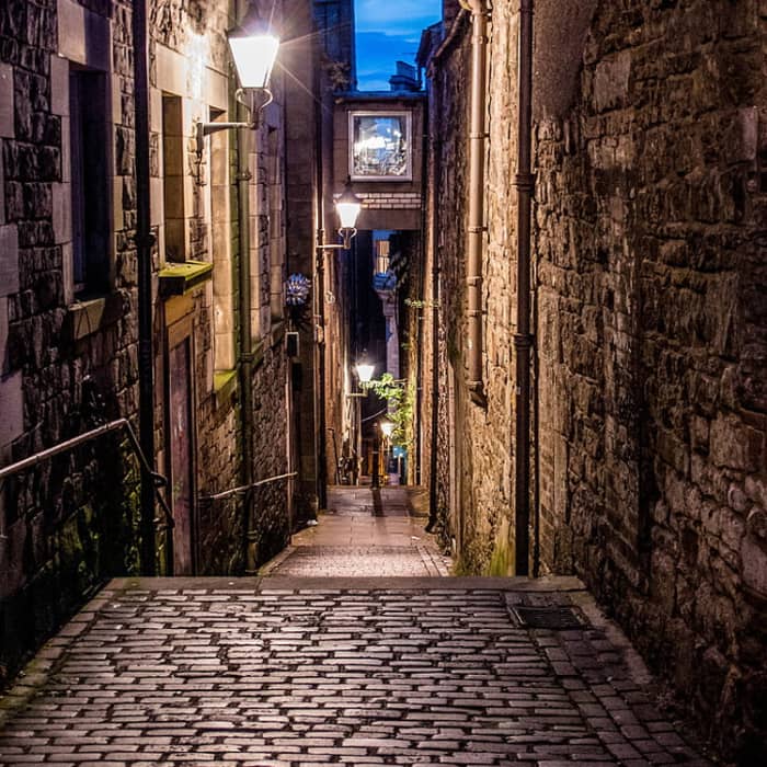 Regarded as one of the world's most haunted cities, Edinburgh's old town section has plenty of stories to tell.