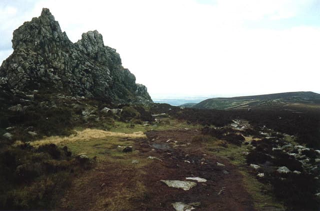 The Devil's Chair, the hill Wild Edric is said to roam whenever England is threatened with invasion.