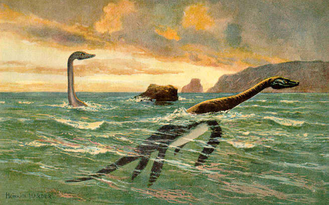 Bessie could be a creature similar to a plesiosaur that somehow found it's way into the Great Lakes.