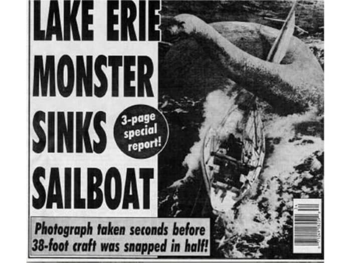 Weekly World Report ran a story about Bessie in 1993. This story was, of course, a hoax.