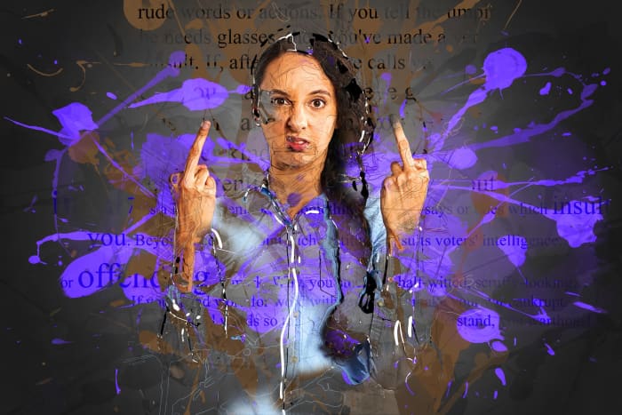 Even when you are sorely tempted, do not cast a spell for revenge. Image by Pete Linforth via Pixabay