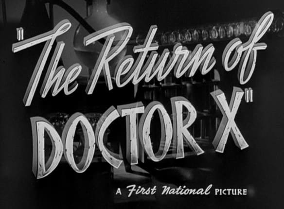 Title credit from Vincent Sherman's 1939 film, an example of a Z-grade horror film.