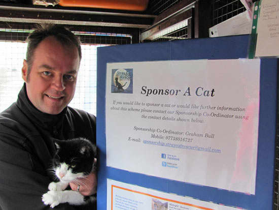 Simon Tofield, through the love of his own rescued felines, has a soft spot for strays. He has started a Stray Cat Rescue and Sponsor-a Cat Program which helps to fund care for sick and needy cats.