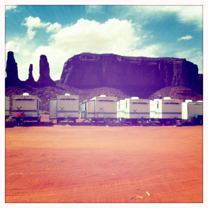 Tips for working on a Hollywood movie set.