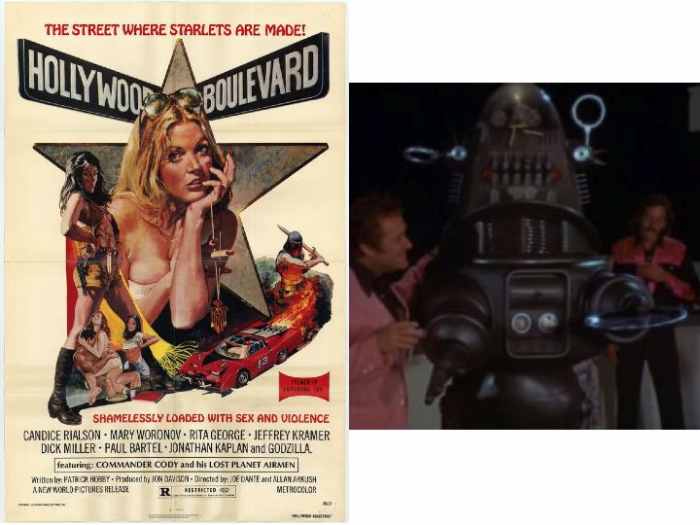 Robby The Robot In Hollywood Boulevard 