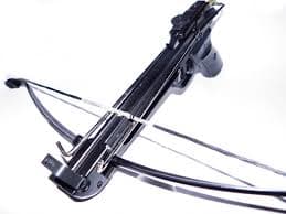 Katniss shoots arrow into the force field