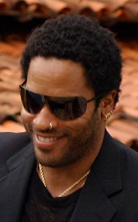 Lenny Kravitz (Cinna), Katniss' stylist on The Hunger Games
