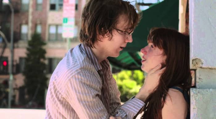 He's clearly great with women. Zoe Kazan, the not Paul Dano person in this still, also wrote the screenplay. She is the granddaughter of Elia Kazan- but don't hold that against her.