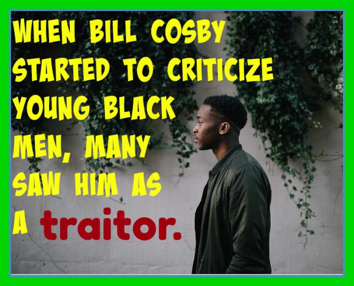 While still popular with white fans, Bill Cosby lost support among blacks during the early 2000's when he started to criticize young black men.