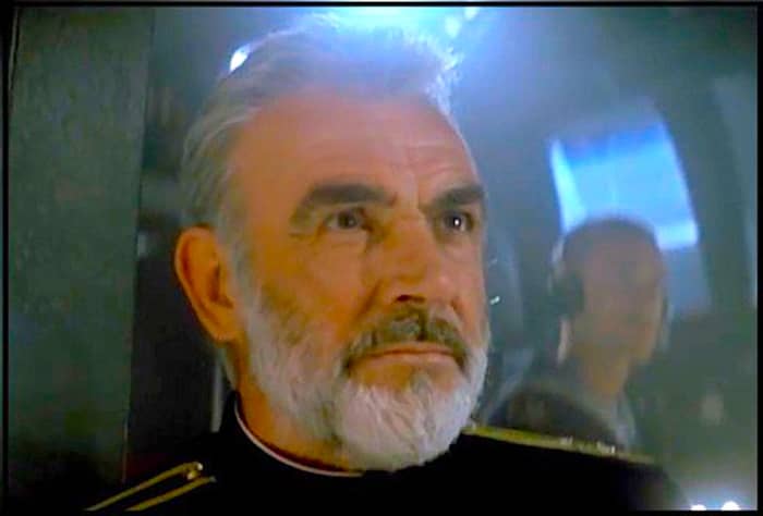 Sean Connery played a Russian submarine commander in The Hunt For Red October. In real life he served as a sailor for the British Royal Navy.