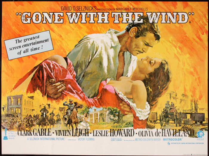 Off-screen, the Gone With The Wind cast members were some of Hollywood's most daring and sexually active movie stars.