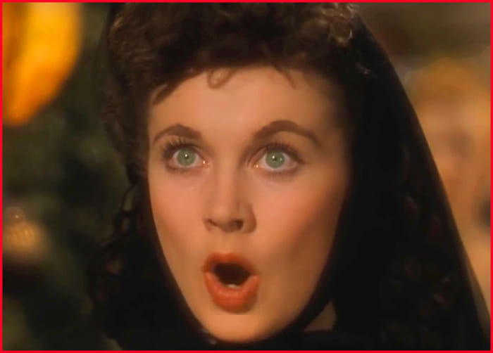 Vivien Leigh was the perfect Scarlett O'Hara in "Gone with the Wind," and won a Best Actress Oscar for her portrayal.