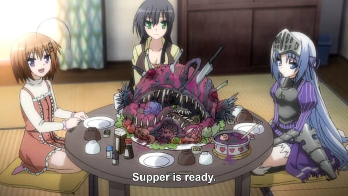 This is the biggest problem when you're a zombie: You can no longer use the excuse "It might kill me" to get out of trying someone's cooking.