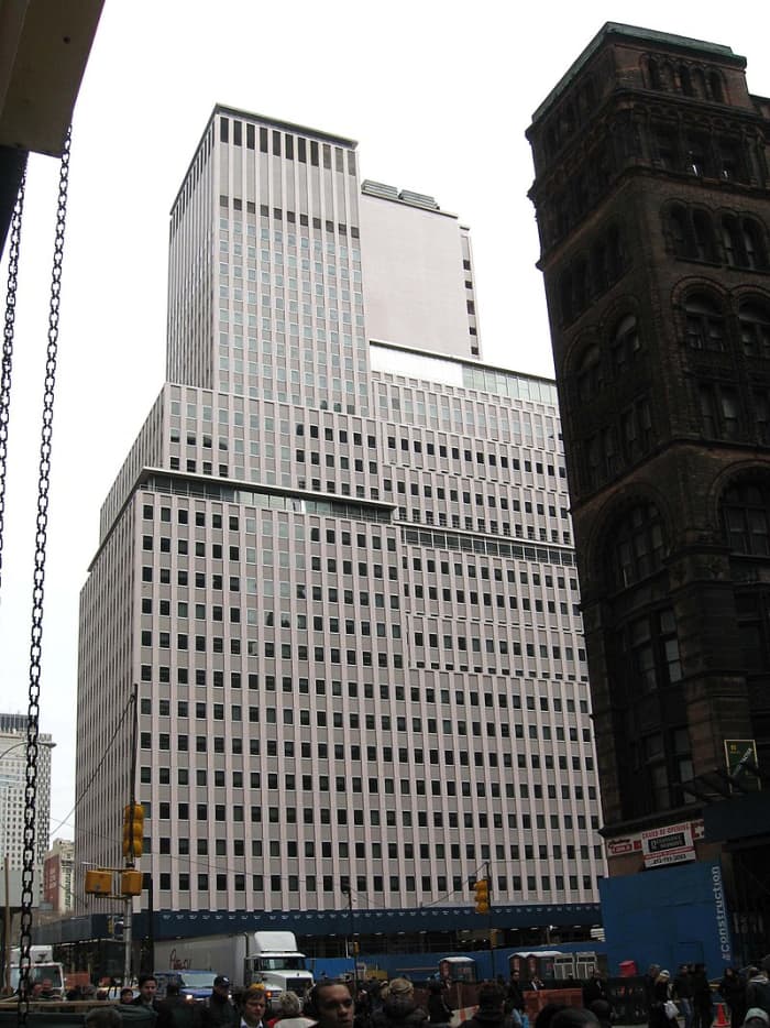 The Western Electric Building Now Occupies The Place Where Barnum's Museum Originally Stood. Barnum Rebuilt His Museum Only To Have It Burn Again In 1897. The Western Electric Building Was Built In 1958.
