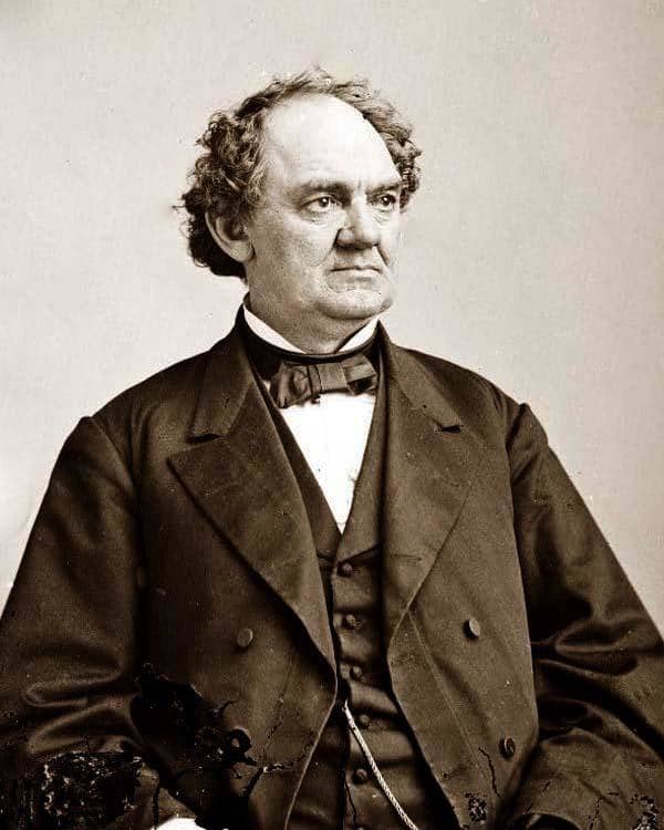Barnum in later life. Unfortunately, I could not find any high quality pictures of his wife, Charity Hallet Barnum.