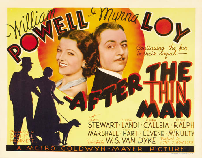 Title lobby card for "After the Thin Man" (1936)