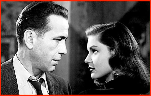 Humphrey Bogart was 44 when he met and fell in love with a 19-year-old actress named Lauren Bacall. He soon divorced his third wife and quickly made Bacall his fourth.