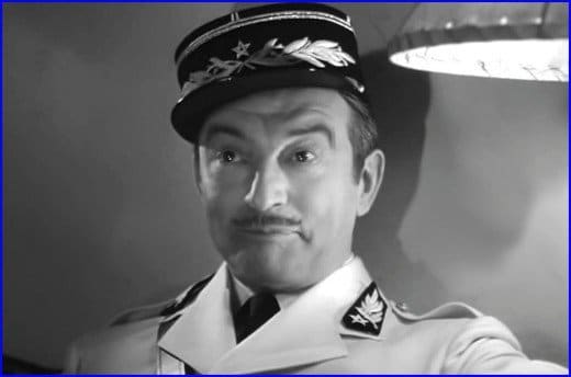 Claude Rains played Captain Rebault in Casablanca, but many movie fans remember him starring in "The Invisible Man."