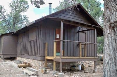 The deserted Pasture Wash Ranger Station we passed after leaving Havasupai land and entering the Park