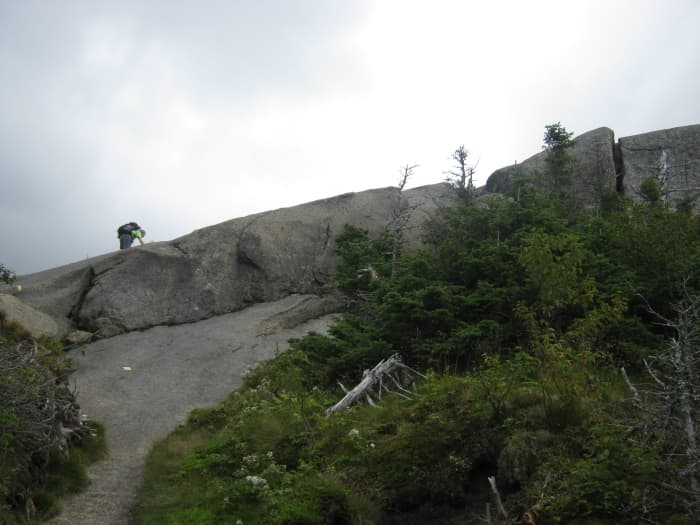 That looks like it could be a long fall! Physically prepare yourself for hiking by gradually your activity level.