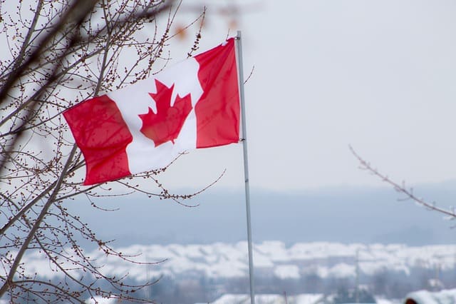 Canada is a constitutional monarchy. That means that although they have the British monarch as their head of state, pretty much all political decisions are taken by elected representatives of the people, who form the government.