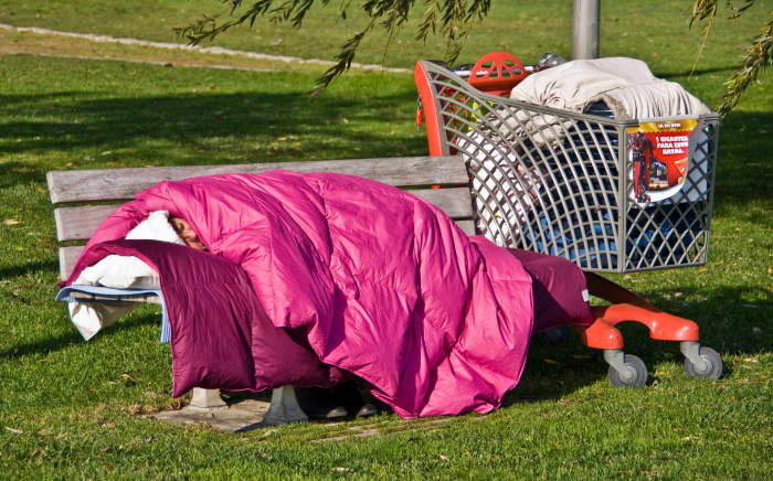 The homeless population in the United States will increase if Trump wins another term in 2020.