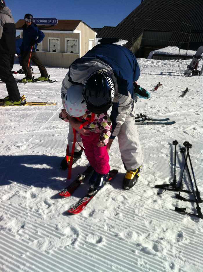 How to Teach a Kid to Snow Ski Using a Harness SkyAboveUs